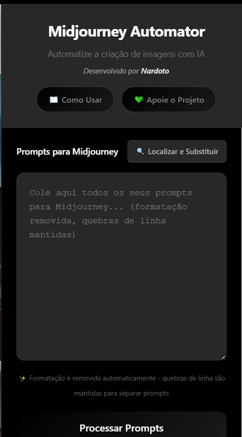 Auto Journey Midjourney